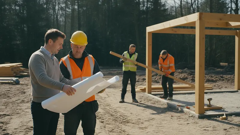 budowle projektant przy budowie altany