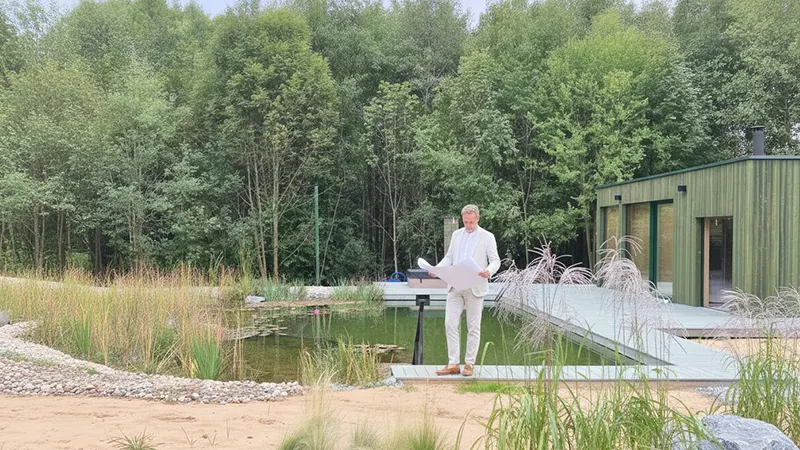 woda ozdobna projektant z planami