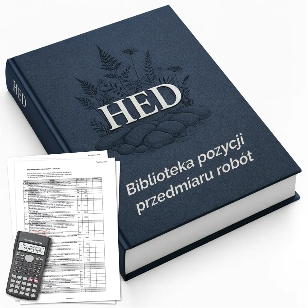 komponent HED: 2.13.1 Biblioteka pozycji przedmiaru robót